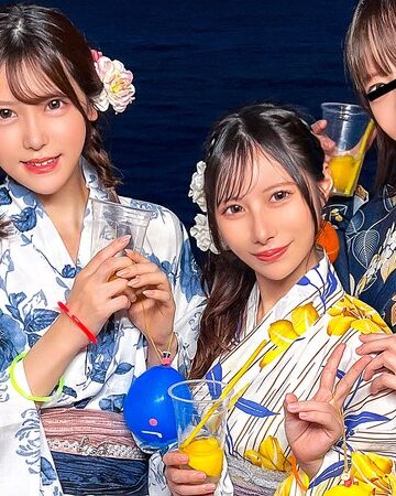 【フル動画】ナンパDe宅飲み！浴衣美女の可愛らしさに興奮した男達は生チン中出しSEXとヤりたい放題！？【るる/ゆい/あかり/ひなこ】Ver.あかり＆ひなこ｜1vrnc00070