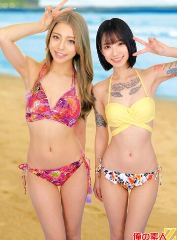 【フル動画】圧倒的なセックス力を見せつけ湘南水着ギャルが真夏の激アツ生生筆おろし！ゆうきちゃん（24）あずさちゃん（23｜h_1732orecs00627