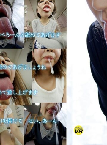 【フル動画】【VR】唾を飲まされ顔を舐められてぞわぞわしてみませんか Vol.2｜komz00132