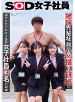 【フル動画】絶倫先輩社員のハ×撮り研修に同行させられた1年目女子社員3名の記録｜1sdjs00387